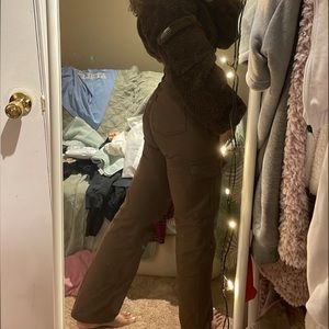 High waisted Stradivarius cargo pants